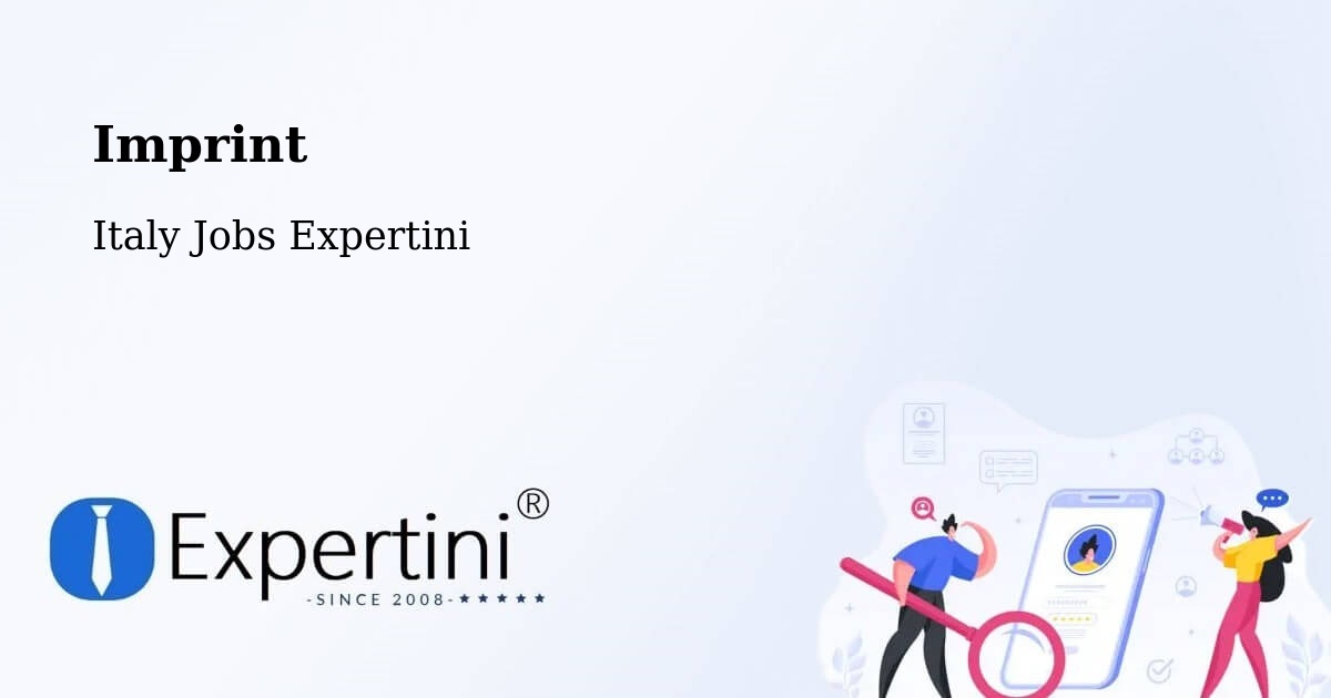 Imprint – Fossalunga - Italy Jobs Expertini