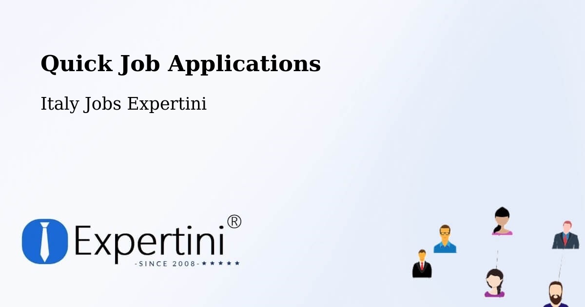 Quick Apply Feature – Fossalunga - Italy Jobs Expertini